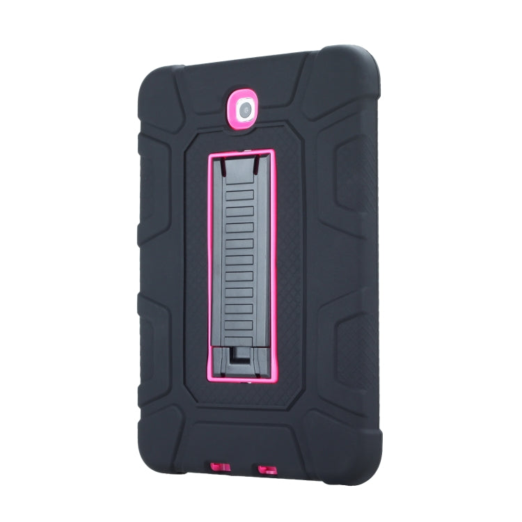 For Samsung Galaxy Tab S2 8.0 T710 C5 Four Corners Shockproof Silicone + PC Protective Case with Holder