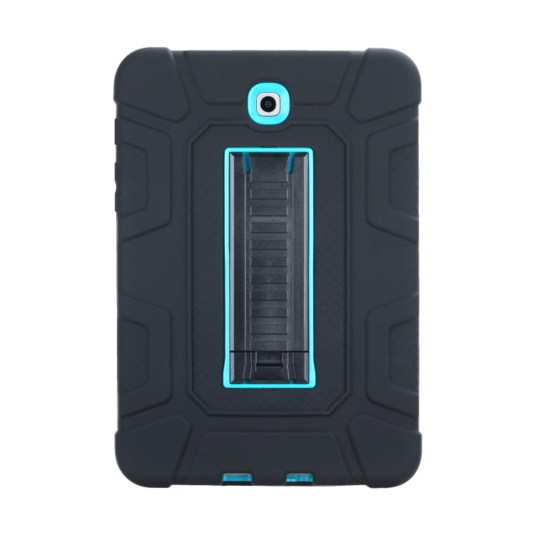 For Samsung Galaxy Tab S2 8.0 T710 C5 Four Corners Shockproof Silicone + PC Protective Case with Holder