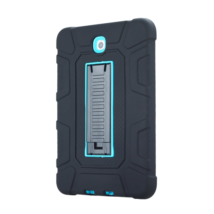 For Samsung Galaxy Tab S2 8.0 T710 C5 Four Corners Shockproof Silicone + PC Protective Case with Holder