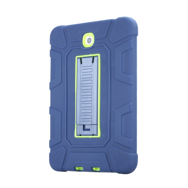 For Samsung Galaxy Tab S2 8.0 T710 C5 Four Corners Shockproof Silicone + PC Protective Case with Holder