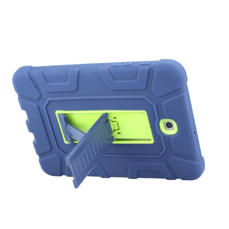 For Samsung Galaxy Tab S2 8.0 T710 C5 Four Corners Shockproof Silicone + PC Protective Case with Holder