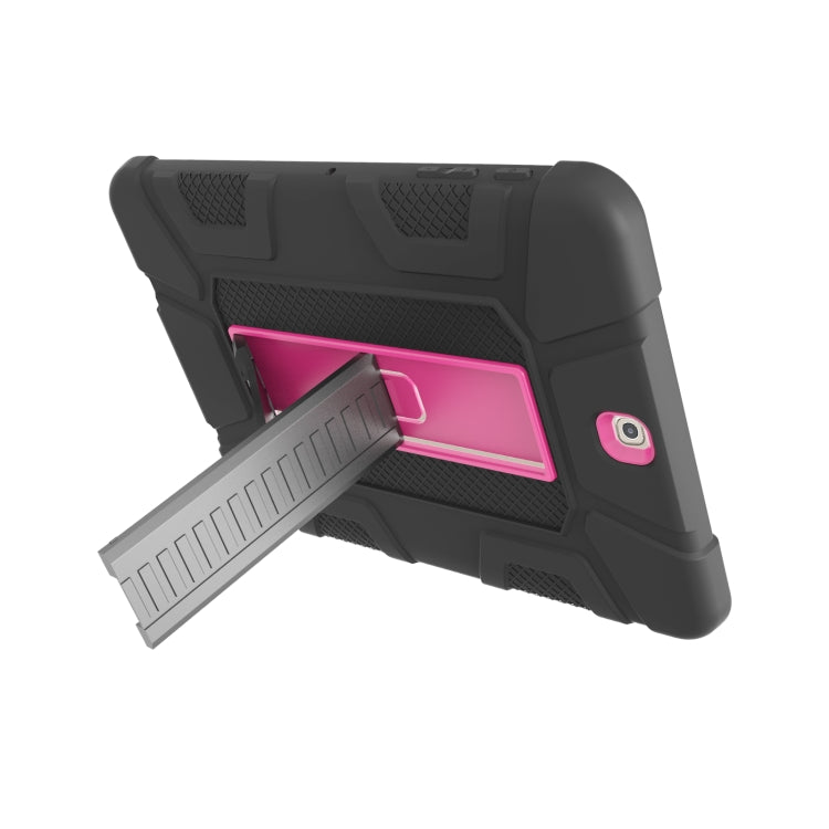 For Samsung Galaxy Tab S2 9.7 T810 C5 Four Corners Shockproof Silicone + PC Protective Case with Holder