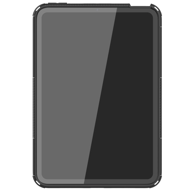 For iPad mini 6 Tire Texture TPU + PC Shockproof Tablet Case with Holder