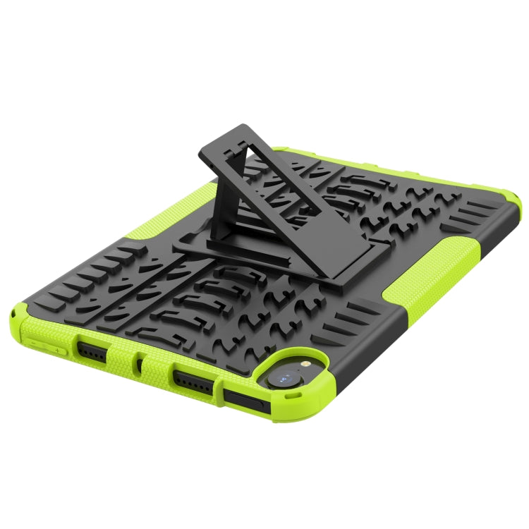 For iPad mini 6 Tire Texture TPU + PC Shockproof Tablet Case with Holder
