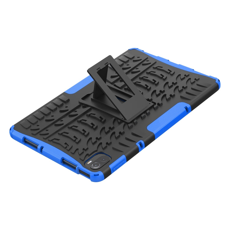 Tire Texture TPU + PC Shockproof Case with Holder For Xiaomi Pad 5 / 5 Pro