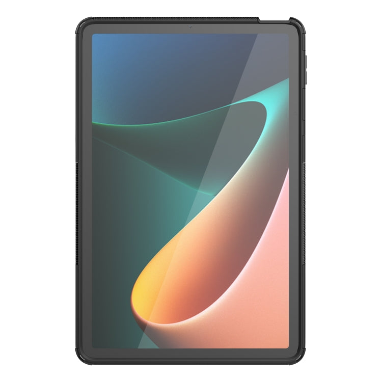 Tire Texture TPU + PC Shockproof Case with Holder For Xiaomi Pad 5 / 5 Pro