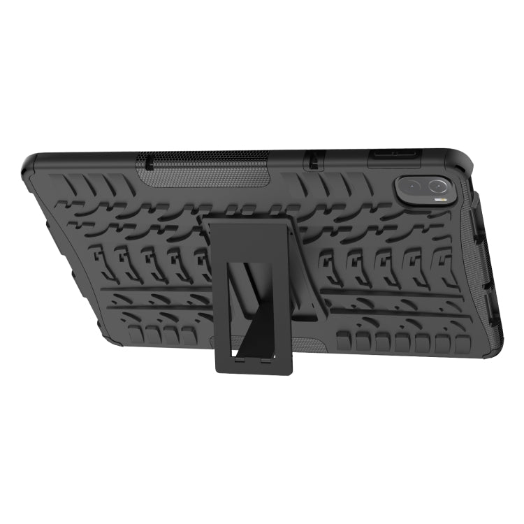 Tire Texture TPU + PC Shockproof Case with Holder For Xiaomi Pad 5 / 5 Pro