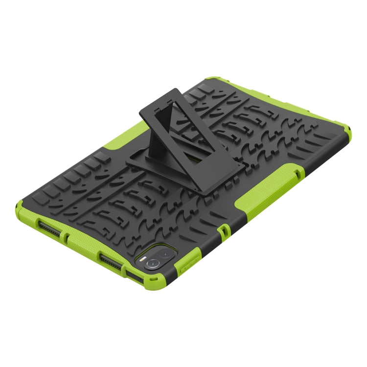 Tire Texture TPU + PC Shockproof Case with Holder For Xiaomi Pad 5 / 5 Pro