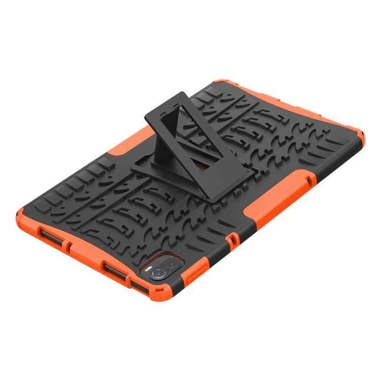 Tire Texture TPU + PC Shockproof Case with Holder For Xiaomi Pad 5 / 5 Pro