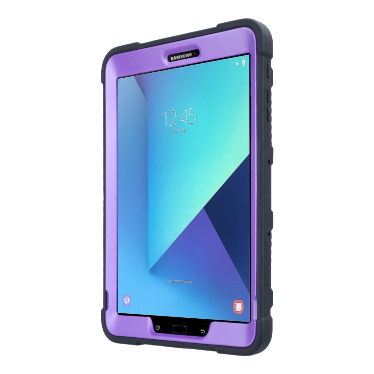 For Samsung Galaxy Tab S3 9.7 T820 C5 Four Corners Shockproof Silicone + PC Protective Case with Holder