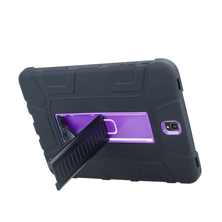 For Samsung Galaxy Tab S3 9.7 T820 C5 Four Corners Shockproof Silicone + PC Protective Case with Holder