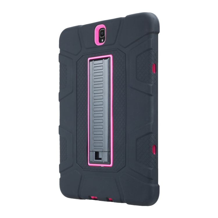 For Samsung Galaxy Tab S3 9.7 T820 C5 Four Corners Shockproof Silicone + PC Protective Case with Holder