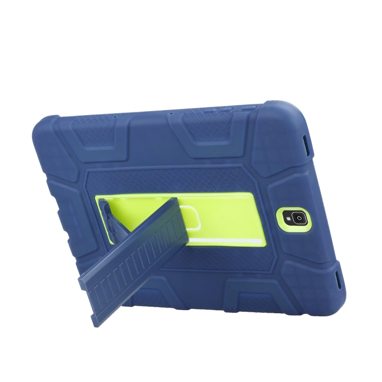 For Samsung Galaxy Tab S3 9.7 T820 C5 Four Corners Shockproof Silicone + PC Protective Case with Holder