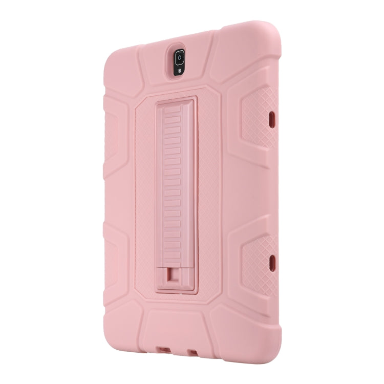 For Samsung Galaxy Tab S3 9.7 T820 C5 Four Corners Shockproof Silicone + PC Protective Case with Holder