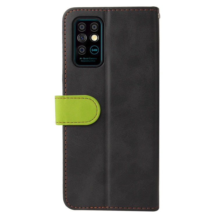 For Infinix Note 8 Business Stitching-Color Horizontal Flip PU Leather Case with Holder & Card Slots & Photo Frame