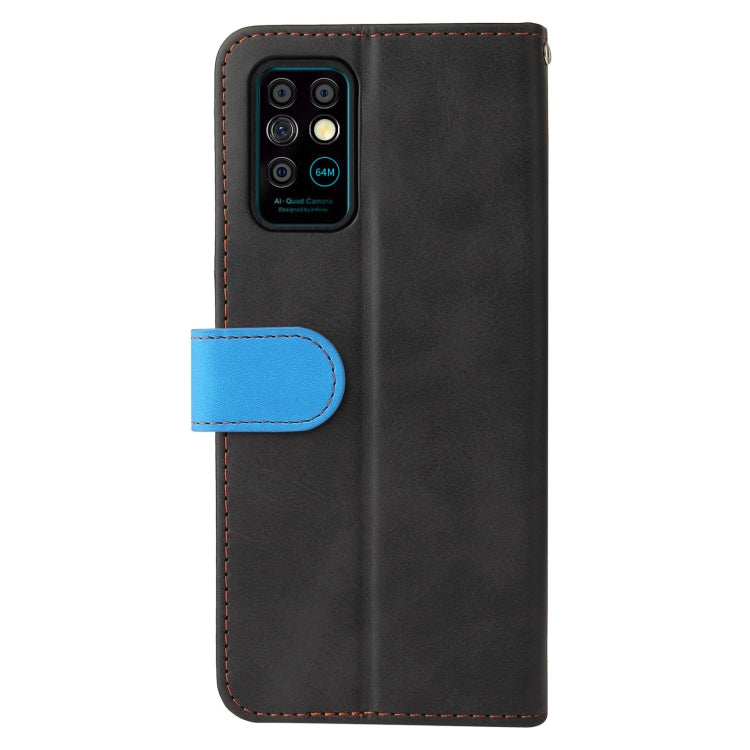 For Infinix Note 8 Business Stitching-Color Horizontal Flip PU Leather Case with Holder & Card Slots & Photo Frame