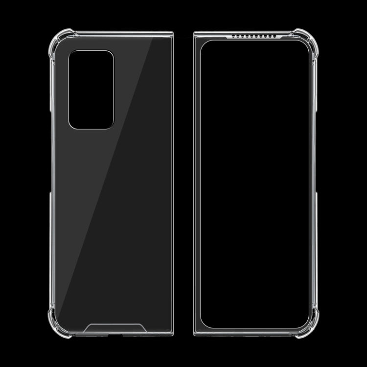 For Samsung Galaxy Z Fold2 5G Shock-resistant Transparent Acrylic TPU Protective Case