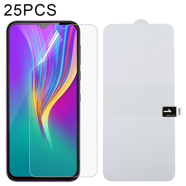 For Infinix Smart 4 / X653 25 PCS Full Screen Protector Explosion-proof Hydrogel Film