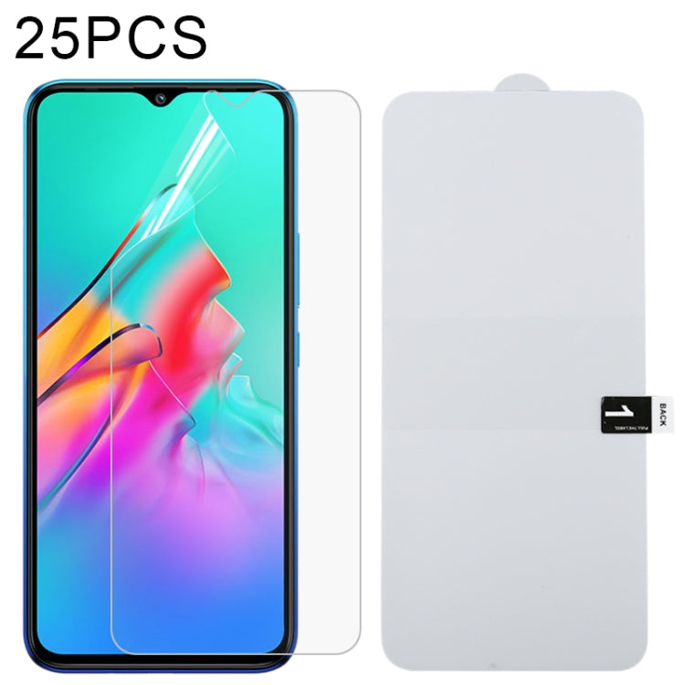 For Infinix Smart 5 25 PCS Full Screen Protector Explosion-proof Hydrogel Film