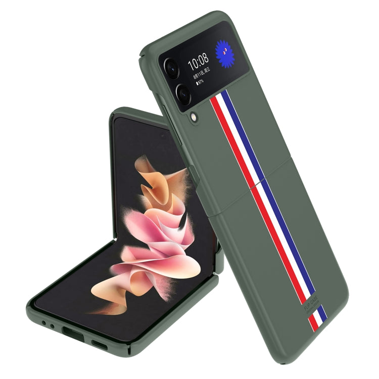 For Samsung Galaxy Z Flip3 5G Shock-resistant Skin Feel Matte Protective Case