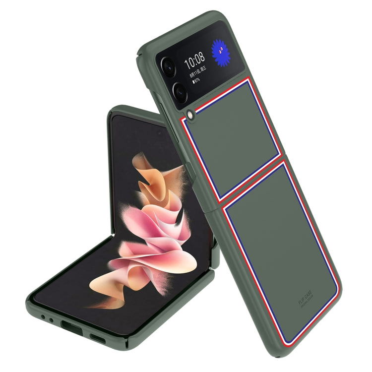 For Samsung Galaxy Z Flip3 5G Shock-resistant Skin Feel Matte Protective Case
