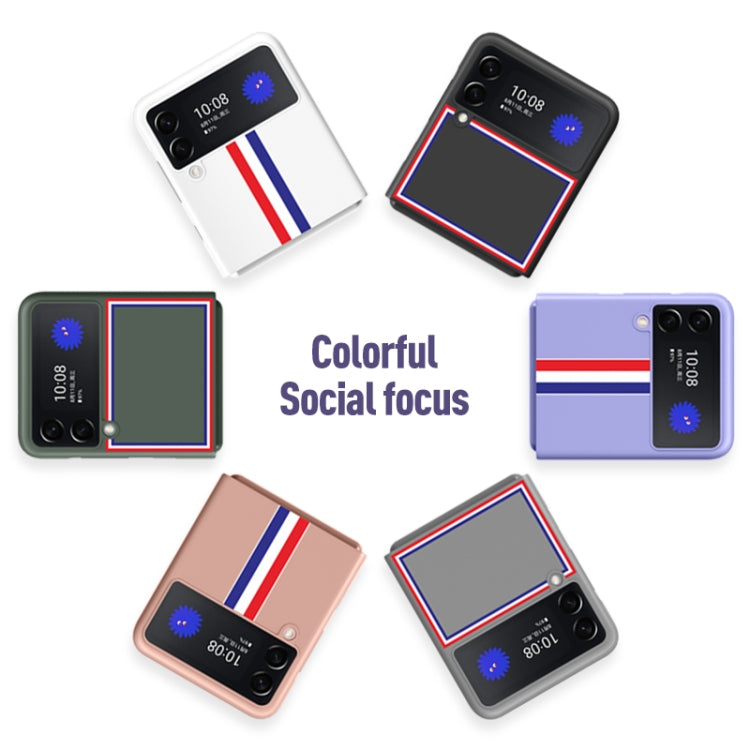 For Samsung Galaxy Z Flip3 5G Shock-resistant Skin Feel Matte Protective Case