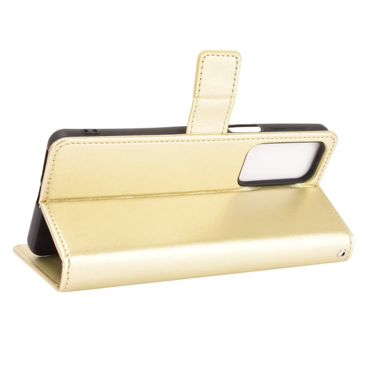 For Motorola Edge 20 Crazy Horse Texture Horizontal Flip Leather Case with Holder & Card Slots & Lanyard