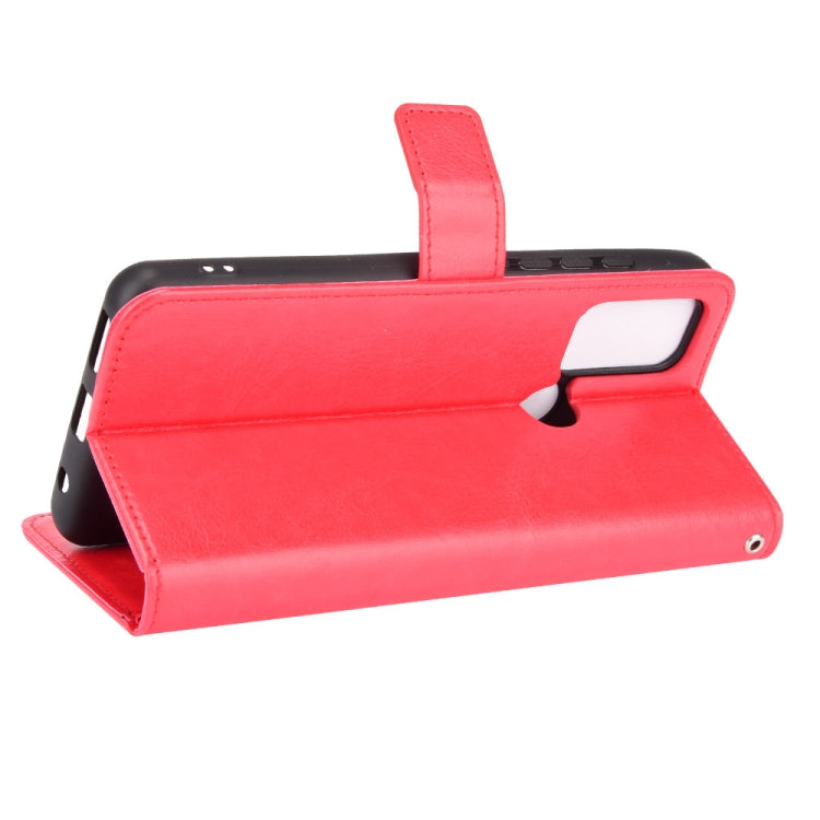 For Motorola Moto G60S Crazy Horse Texture Horizontal Flip Leather Case with Holder & Card Slots & Lanyard