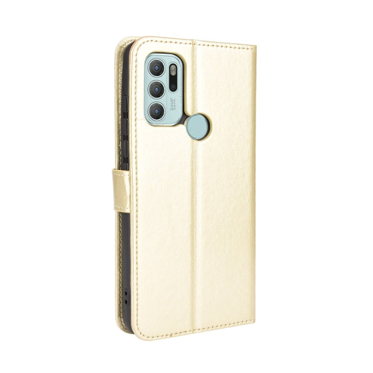 For Motorola Moto G60S Crazy Horse Texture Horizontal Flip Leather Case with Holder & Card Slots & Lanyard