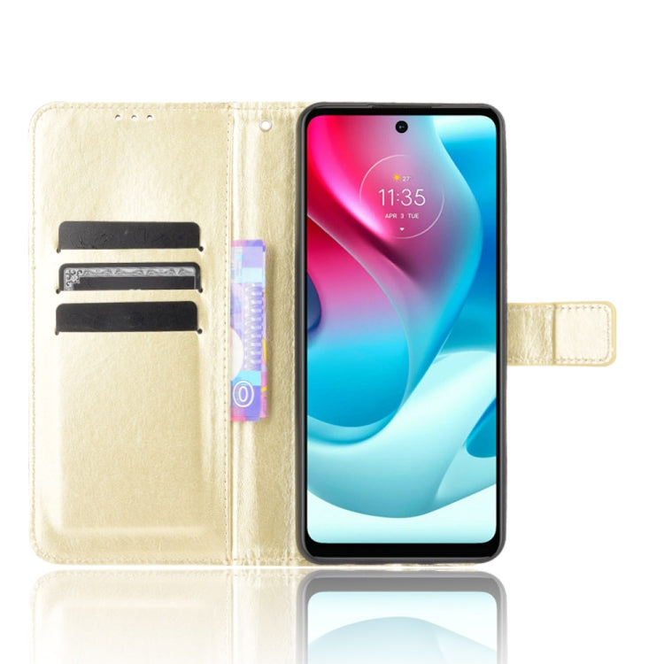 For Motorola Moto G60S Crazy Horse Texture Horizontal Flip Leather Case with Holder & Card Slots & Lanyard