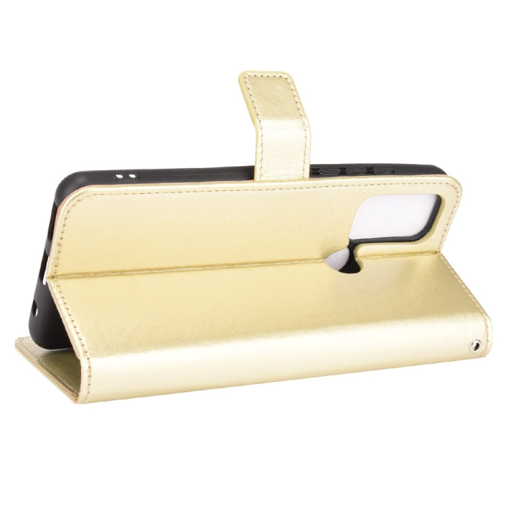 For Motorola Moto G60S Crazy Horse Texture Horizontal Flip Leather Case with Holder & Card Slots & Lanyard