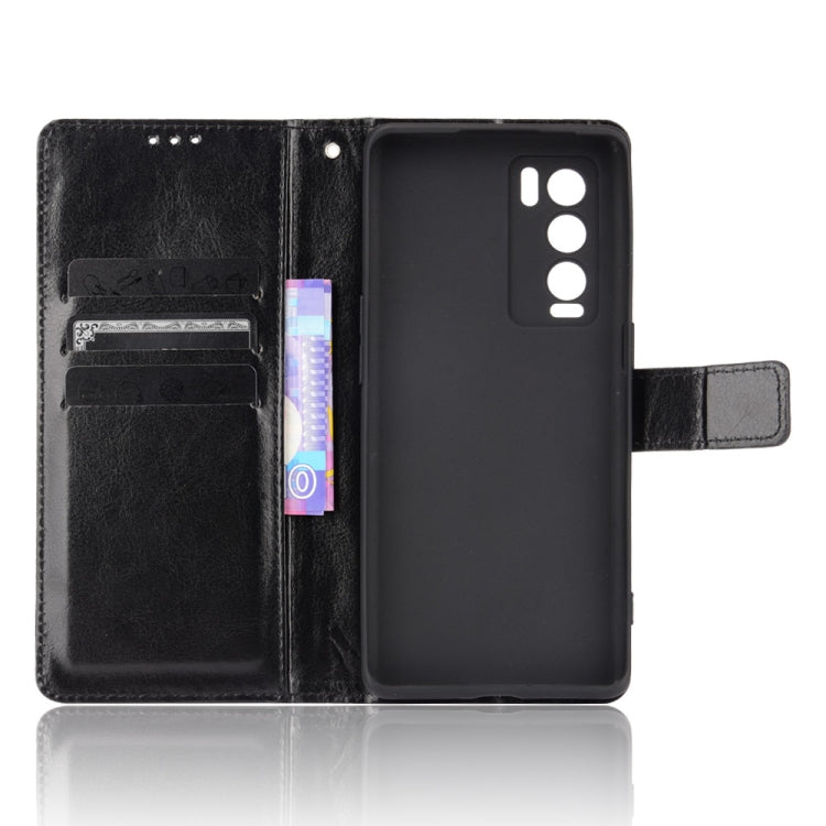For OPPO Realme GT Explorer Master Crazy Horse Texture Horizontal Flip Leather Case with Holder & Card Slots & Lanyard