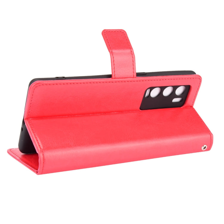 For OPPO Realme GT Explorer Master Crazy Horse Texture Horizontal Flip Leather Case with Holder & Card Slots & Lanyard