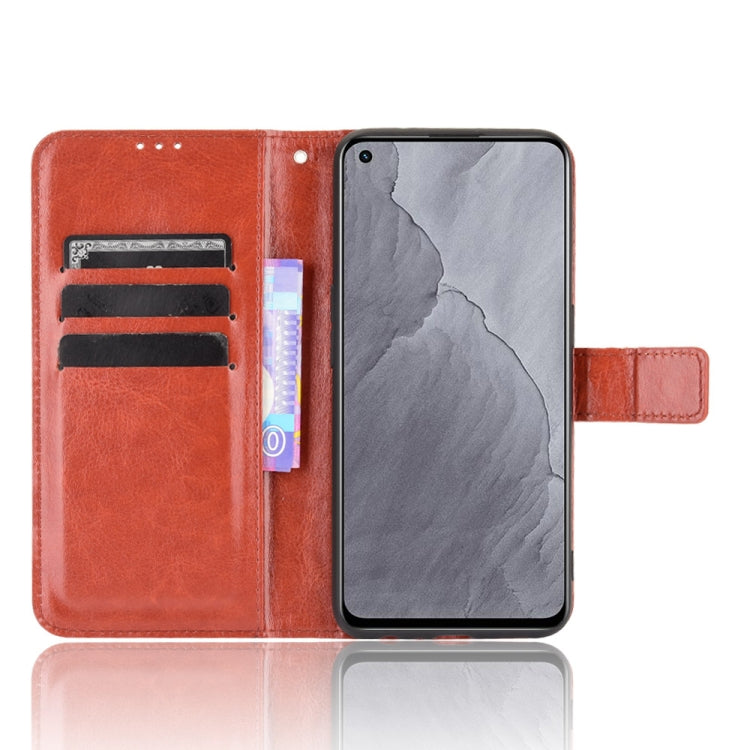 For OPPO Realme GT Master Crazy Horse Texture Horizontal Flip Leather Case with Holder & Card Slots & Lanyard
