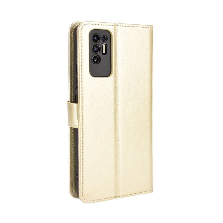 For Tecno Pova 2 Crazy Horse Texture Horizontal Flip Leather Case with Holder & Card Slots & Lanyard