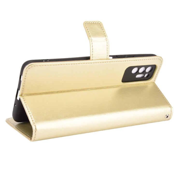 For Tecno Pova 2 Crazy Horse Texture Horizontal Flip Leather Case with Holder & Card Slots & Lanyard