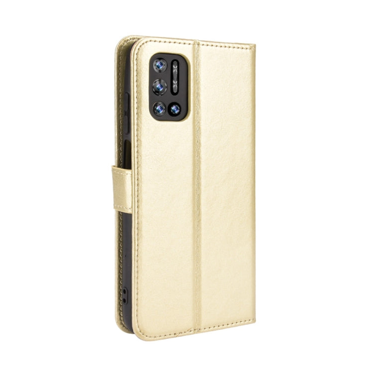 For Doogee N40 Pro Crazy Horse Texture Horizontal Flip Leather Case with Holder & Card Slots & Lanyard