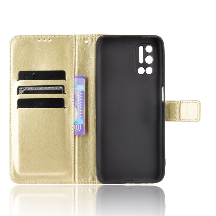 For Doogee N40 Pro Crazy Horse Texture Horizontal Flip Leather Case with Holder & Card Slots & Lanyard