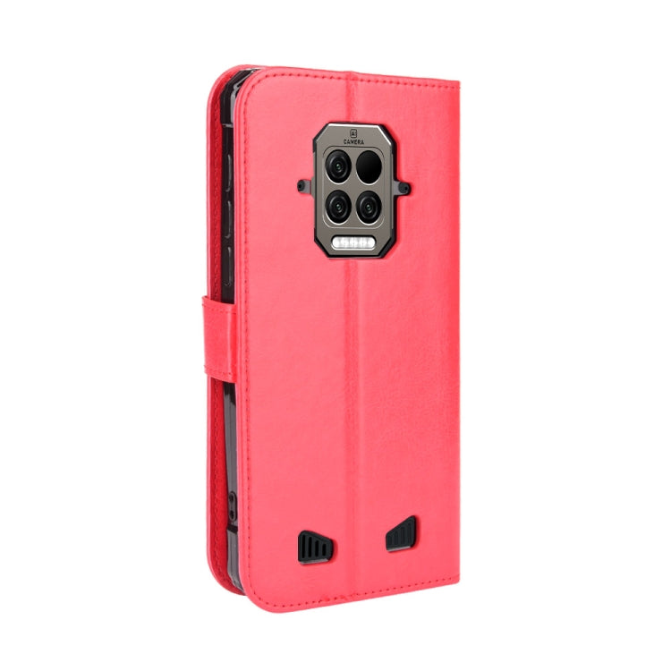 For Doogee S86 / S86 Pro Crazy Horse Texture Horizontal Flip Leather Case with Holder & Card Slots & Lanyard