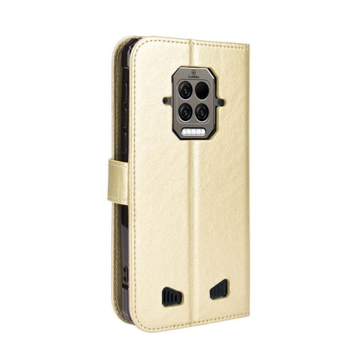 For Doogee S86 / S86 Pro Crazy Horse Texture Horizontal Flip Leather Case with Holder & Card Slots & Lanyard