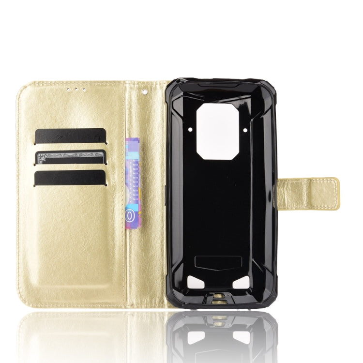 For Doogee S86 / S86 Pro Crazy Horse Texture Horizontal Flip Leather Case with Holder & Card Slots & Lanyard