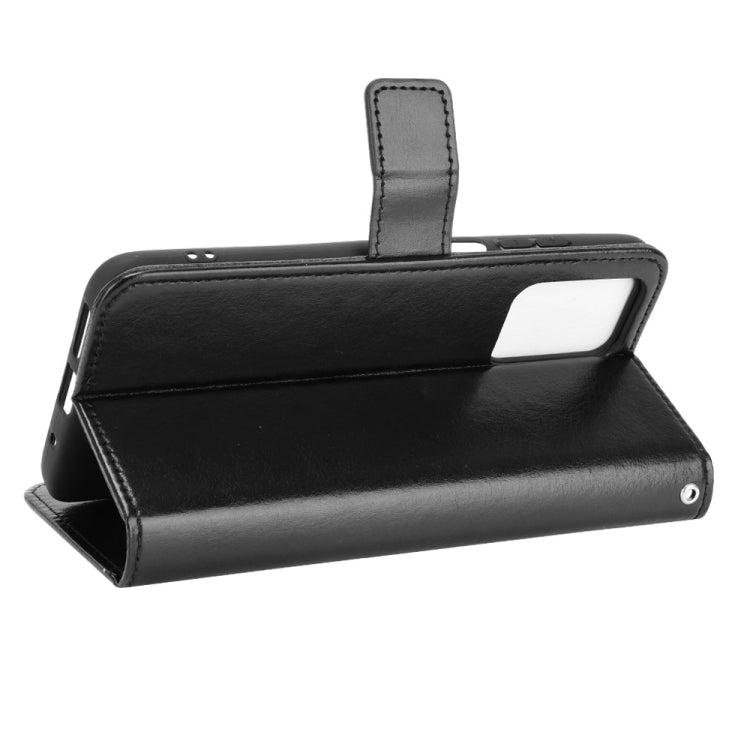 For Xiaomi Redmi 10 Crazy Horse Texture Horizontal Flip Leather Case with Holder & Card Slots & Lanyard