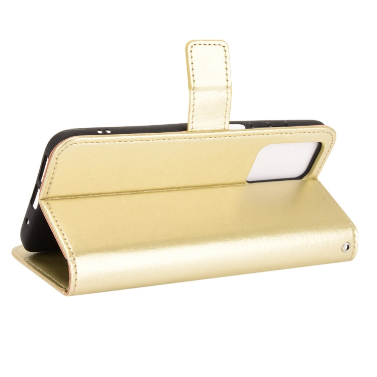 For Xiaomi Redmi 10 Crazy Horse Texture Horizontal Flip Leather Case with Holder & Card Slots & Lanyard