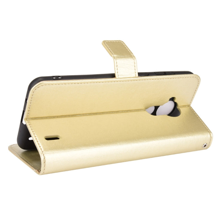 For Nokia C30 Crazy Horse Texture Horizontal Flip Leather Case with Holder & Card Slots & Lanyard