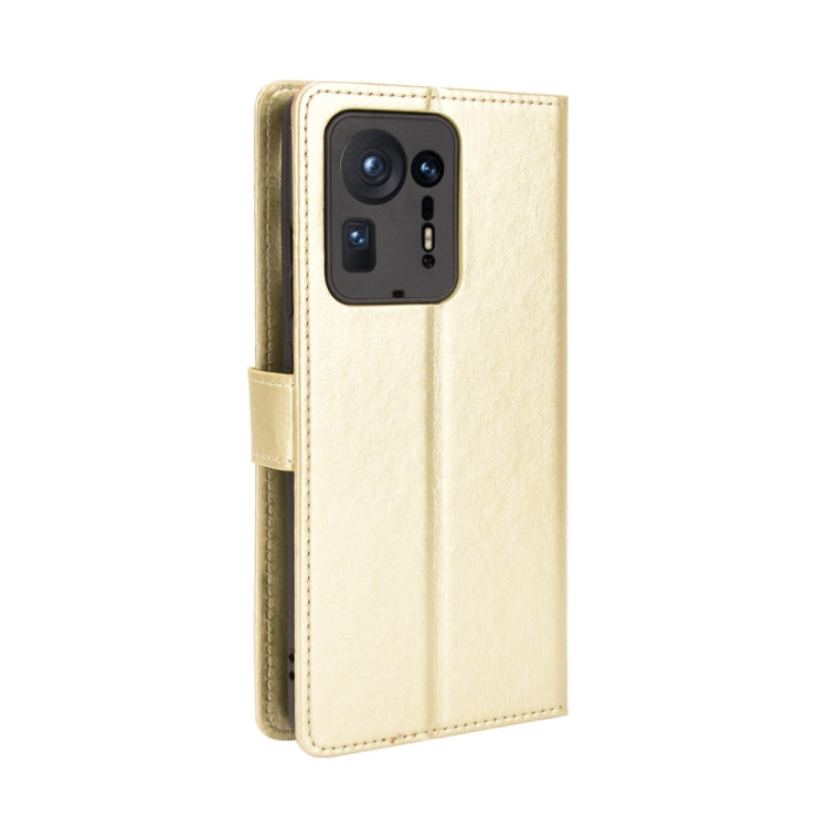 For Xiaomi Mi Mix 4 Crazy Horse Texture Horizontal Flip Leather Case with Holder & Card Slots & Lanyard