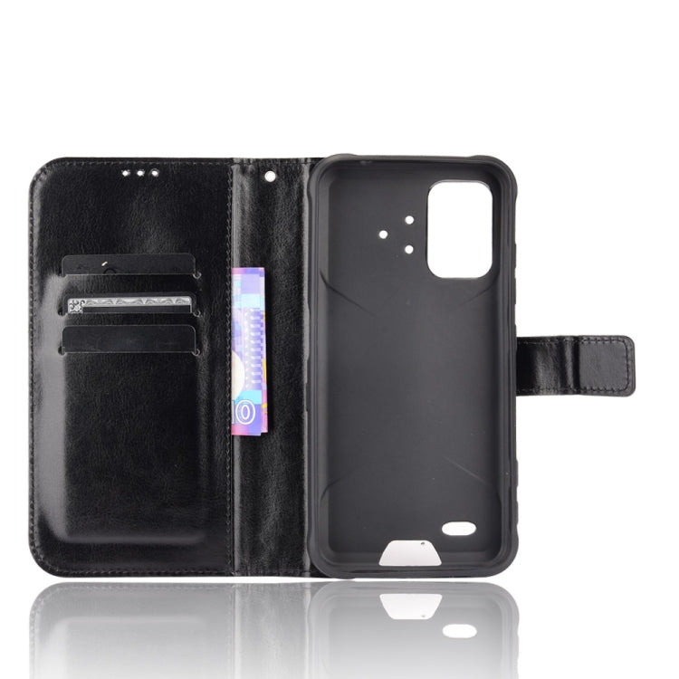 For UMIDIGI Bison Pro Crazy Horse Texture Horizontal Flip Leather Case with Holder & Card Slots & Lanyard