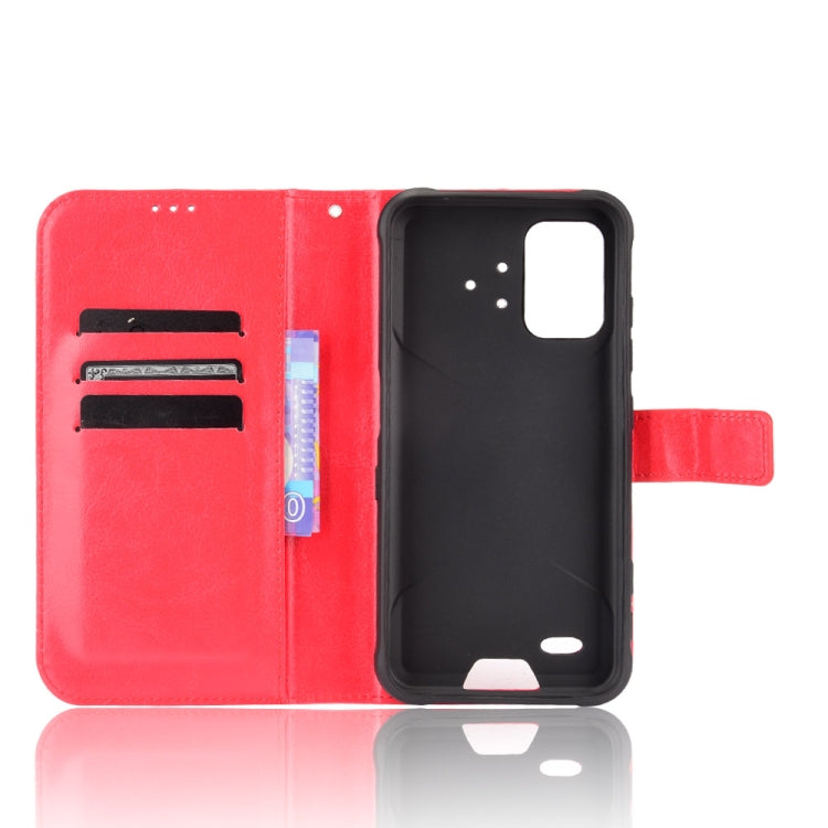 For UMIDIGI Bison Pro Crazy Horse Texture Horizontal Flip Leather Case with Holder & Card Slots & Lanyard
