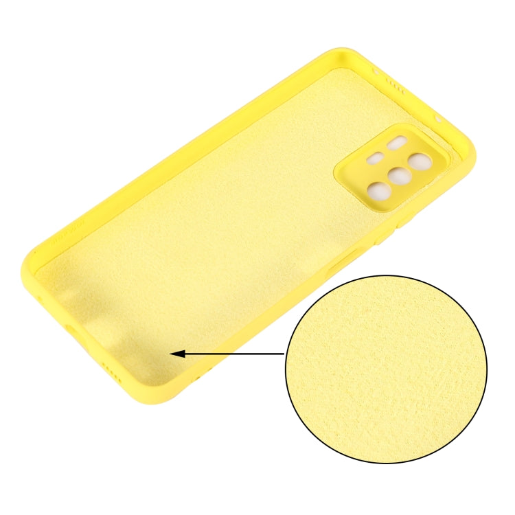 For Xiaomi Redmi Note 10 Pro 5G CN Version / Poco X3 GT 5G Solid Color Liquid Silicone Dropproof Full Coverage Protective Case