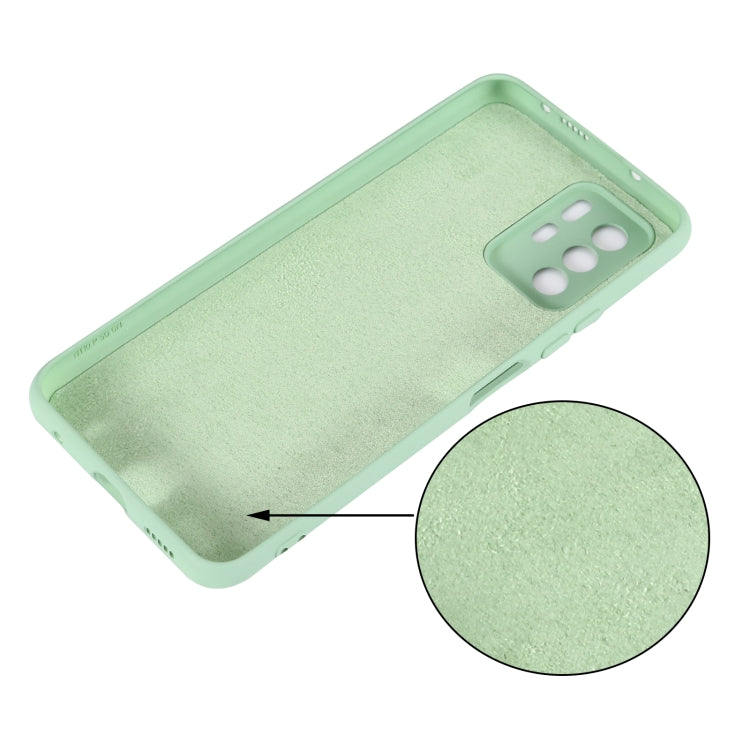 For Xiaomi Redmi Note 10 Pro 5G CN Version / Poco X3 GT 5G Solid Color Liquid Silicone Dropproof Full Coverage Protective Case