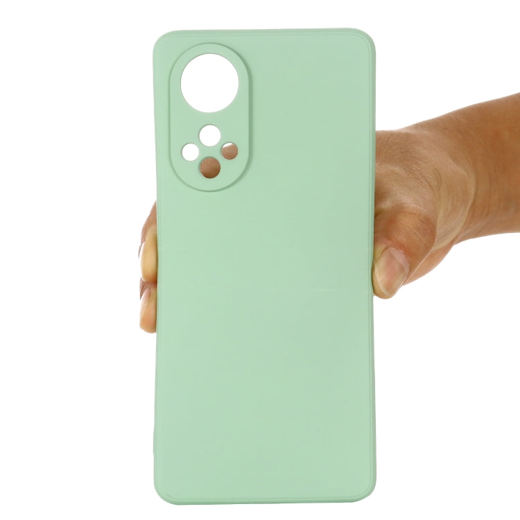 For Honor 50 Solid Color Liquid Silicone Dropproof Full Coverage Protective Case